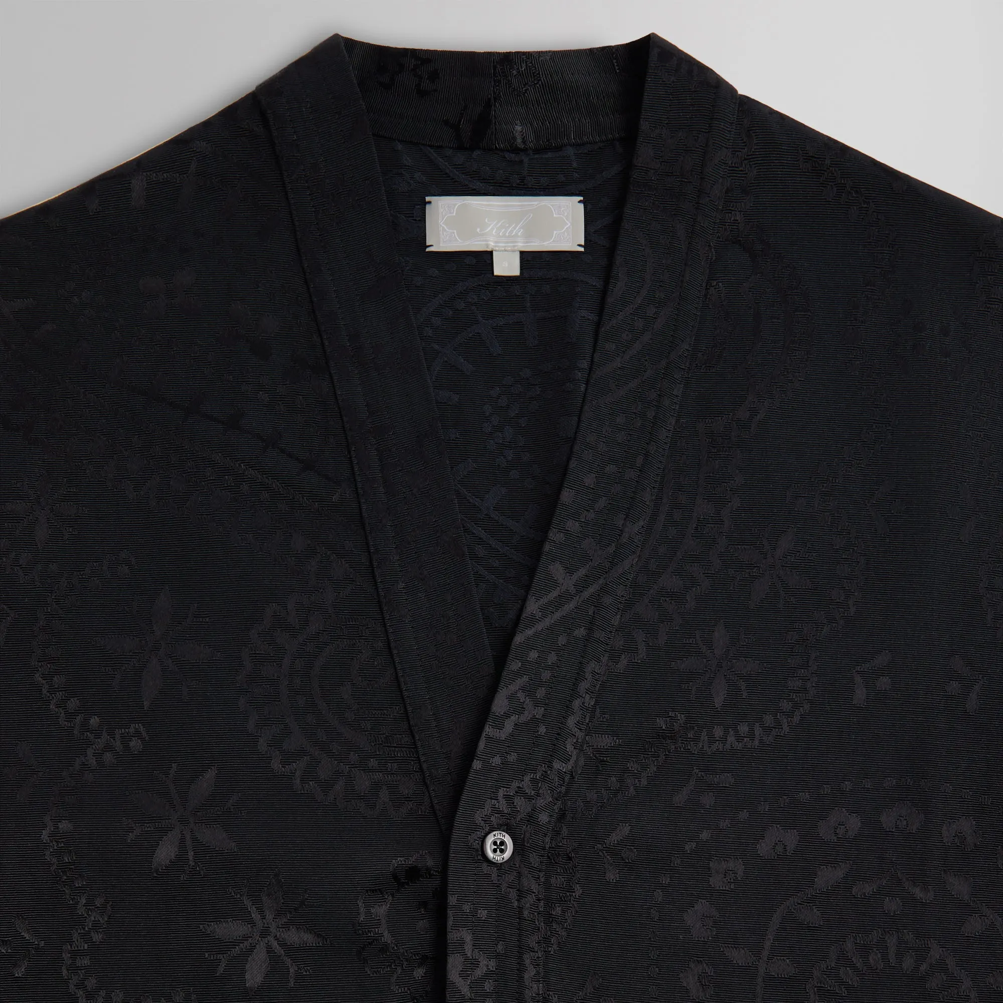 Kith Jacquard Faille Ezra Gi - Black sold by Kith product image thumbnail 4