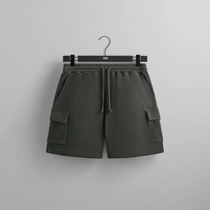 Kith Micro Waffle Fairfax Cargo Shorts - Machine sold by Kith