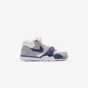 Nike Air Trainer 1 - White / Midnight Navy / Med Grey / Chile Red sold by Kith