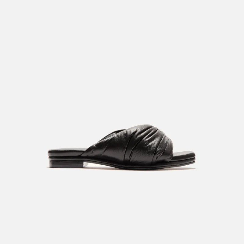 Nora Lozza Nube Sandal - Black sold by Kith