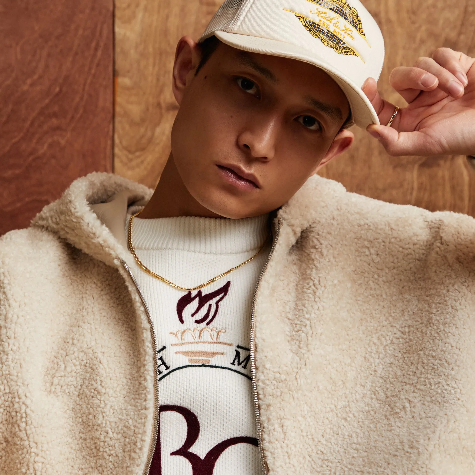 Kith Ryer Hooded Shearling Jacket - Sector sold by Kith product image thumbnail 3