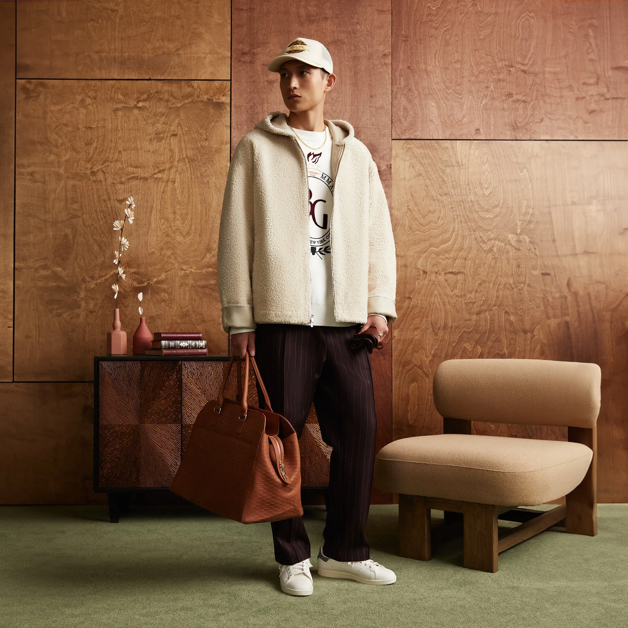 Kith Ryer Hooded Shearling Jacket - Sector sold by Kith product image thumbnail 4