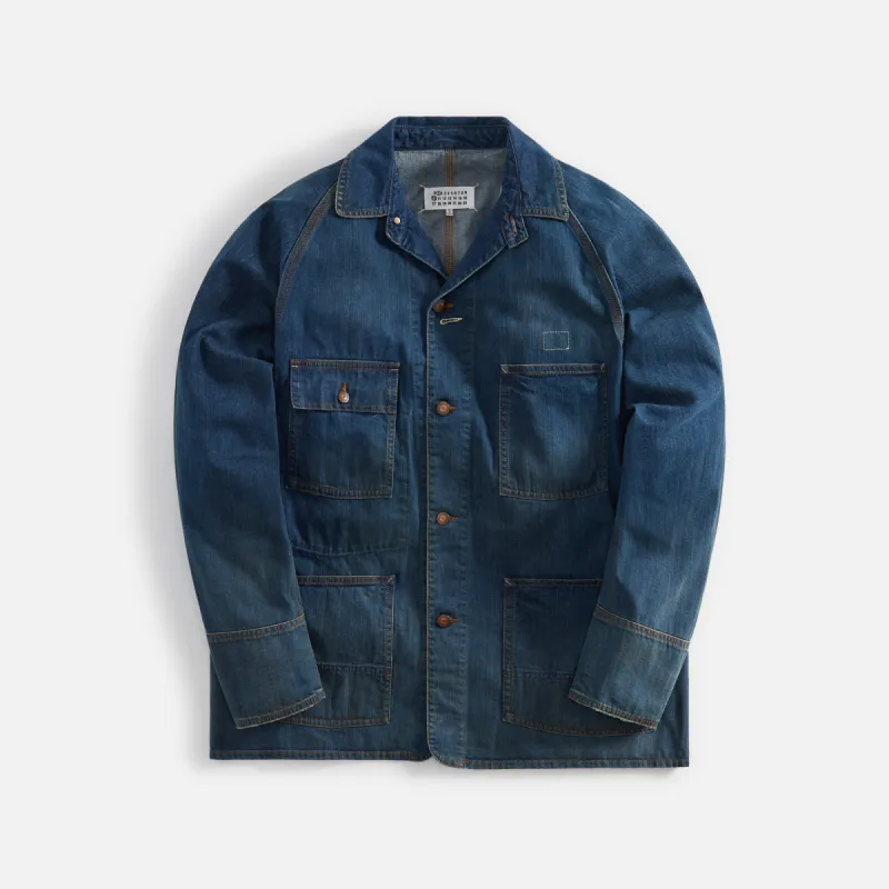 Margiela Jacket - Vintage Blue sold by Kith