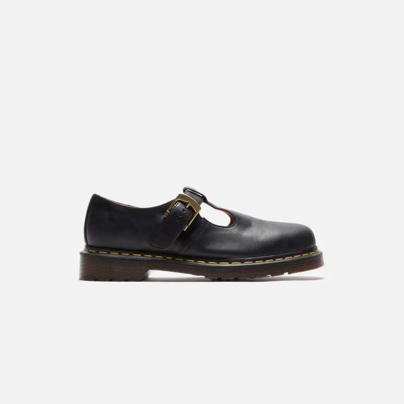 Dr. Martens T-Bar Regency Leather Mary Jane - Black sold by Kith