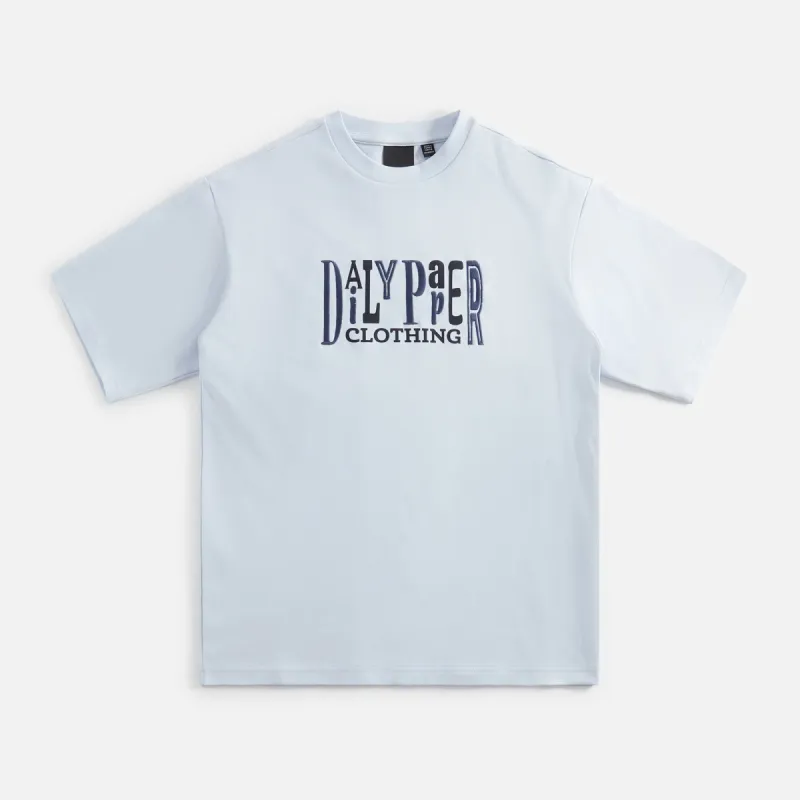 Daily Paper United Type Boxy Tee - White sold by Kith