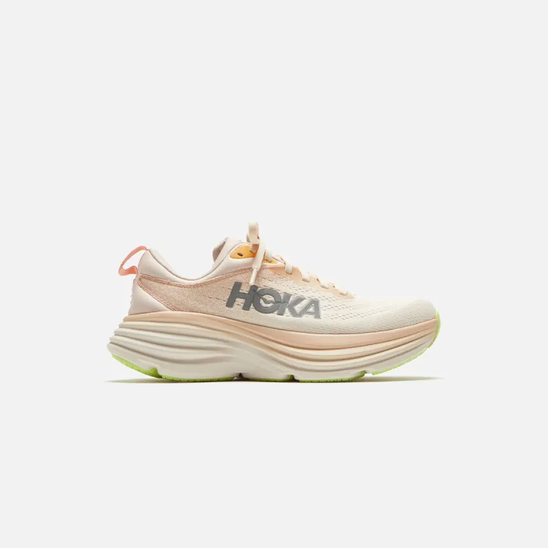 HOKA WMNS Bondi 8 - Cream / Vanilla sold by Kith