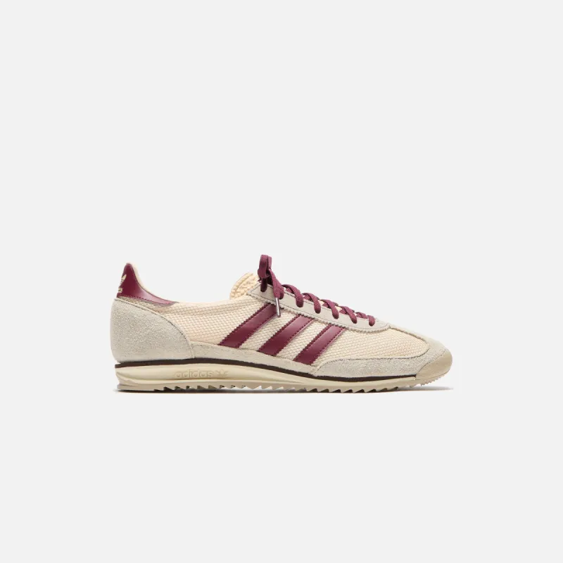 adidas WMNS SL 72 OG - Crystal Sand / Shadow Red / Wonder Beige sold by Kith