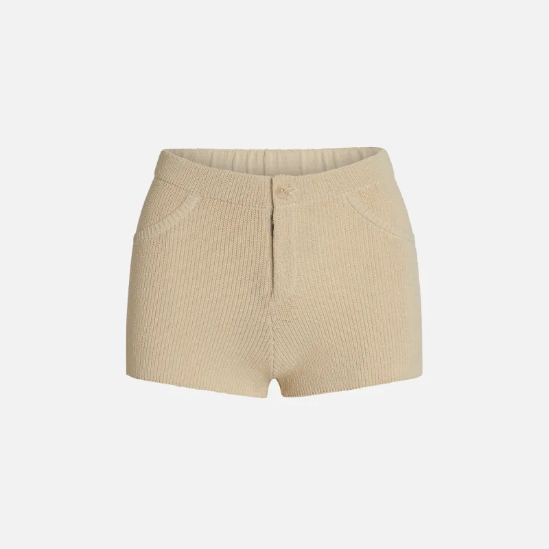 Aya Muse Lysi Shorts - Biscuit sold by Kith