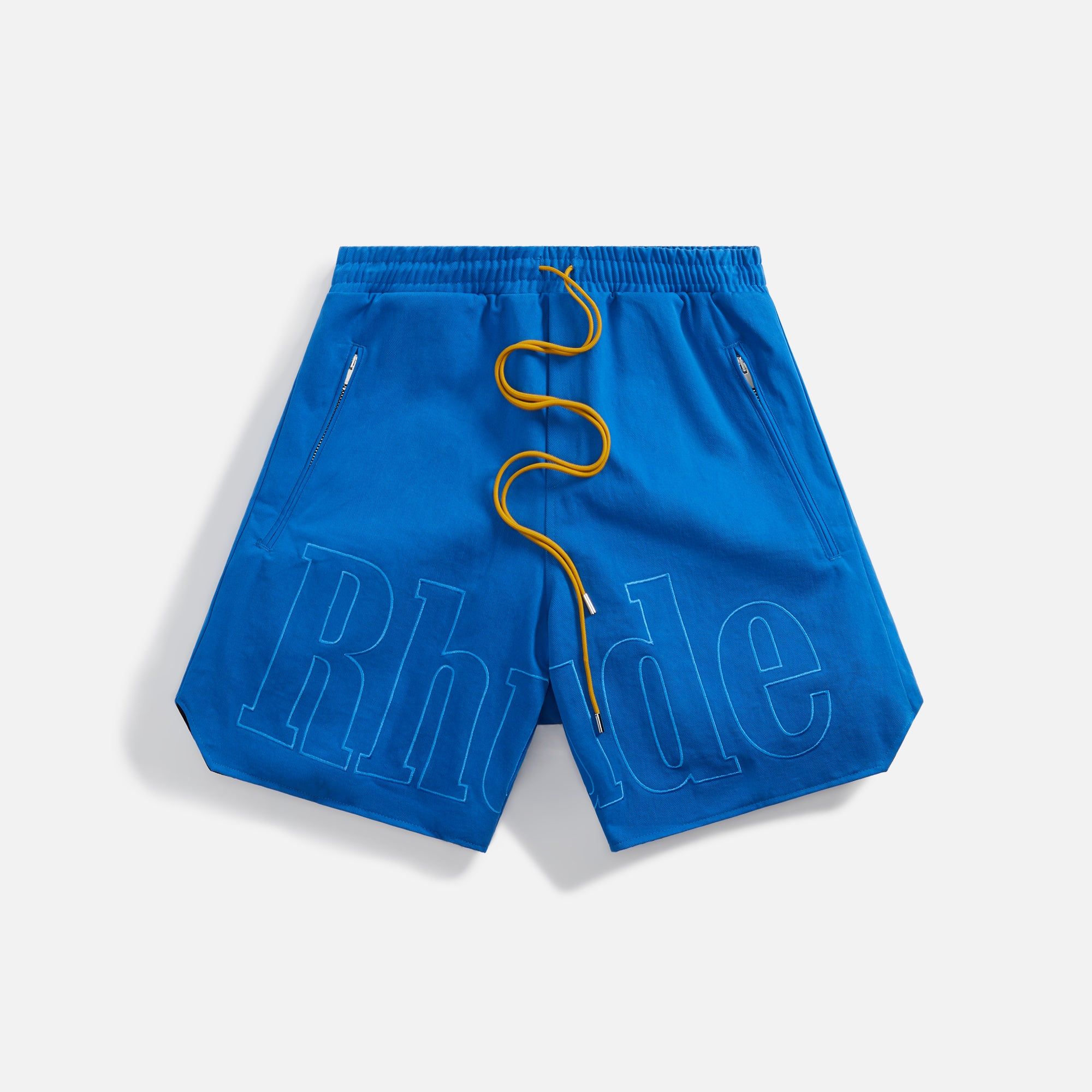Rhude Tonal Logo Short - Electric Blue sold by Kith
