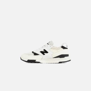 New Balance Made in USA 998 - White / Cream / Black sold by Kith