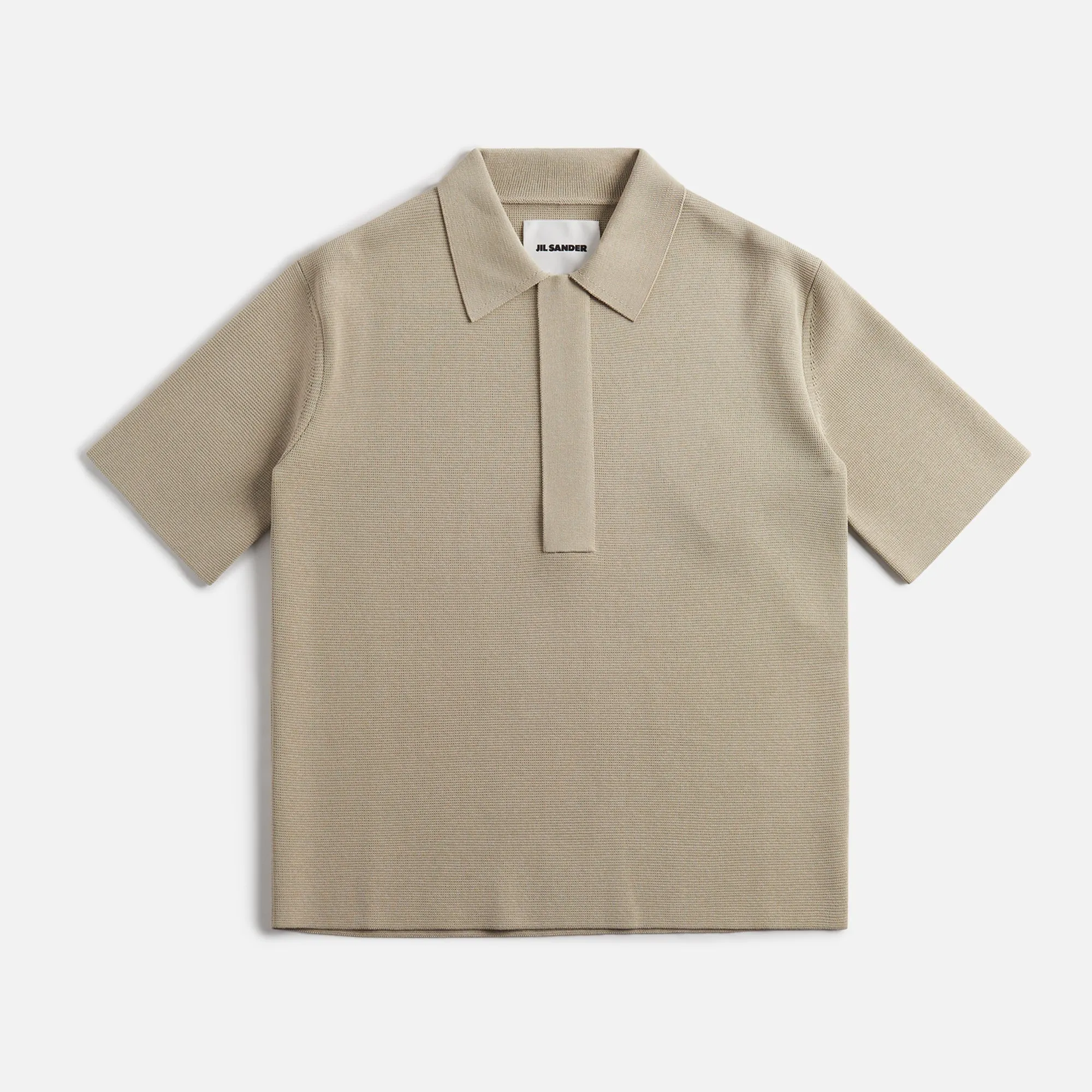 Jil Sander Fine Cotton Viscose Punto Stoffa - Tan sold by Kith