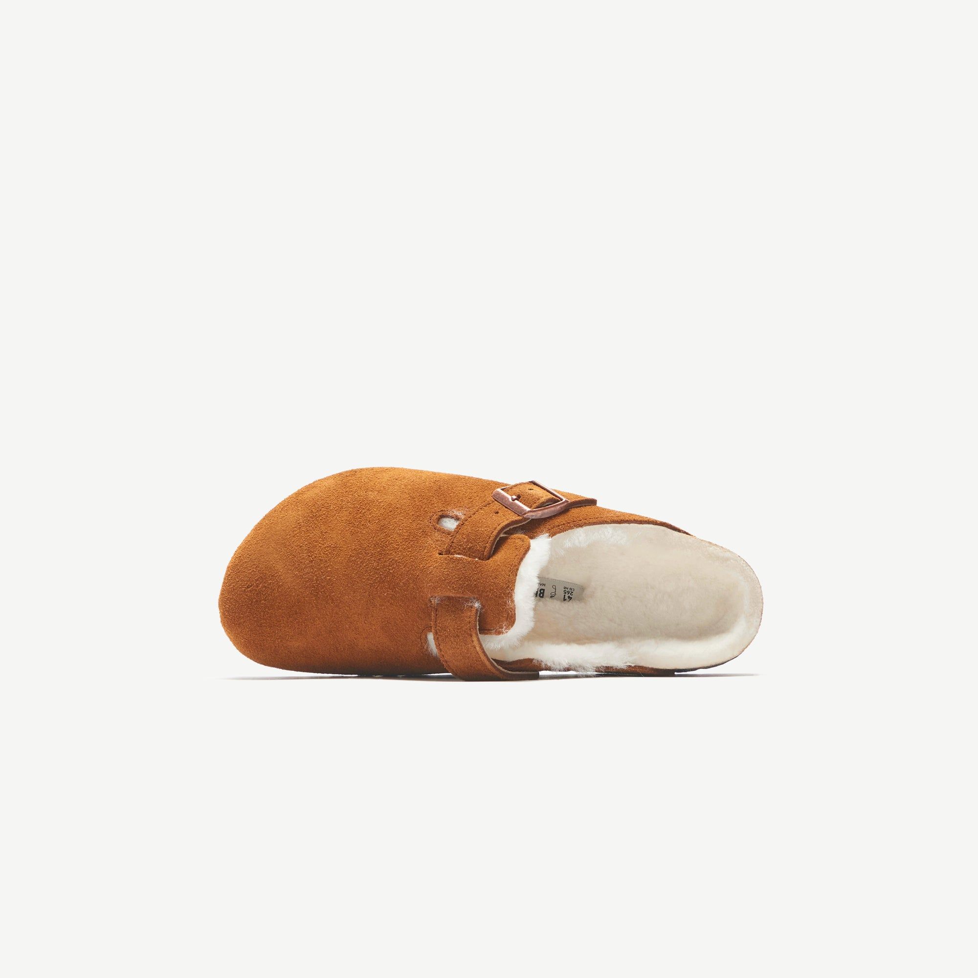 Birkenstock WMNS Boston Shearling - Suede Mink sold by Kith product image thumbnail 5