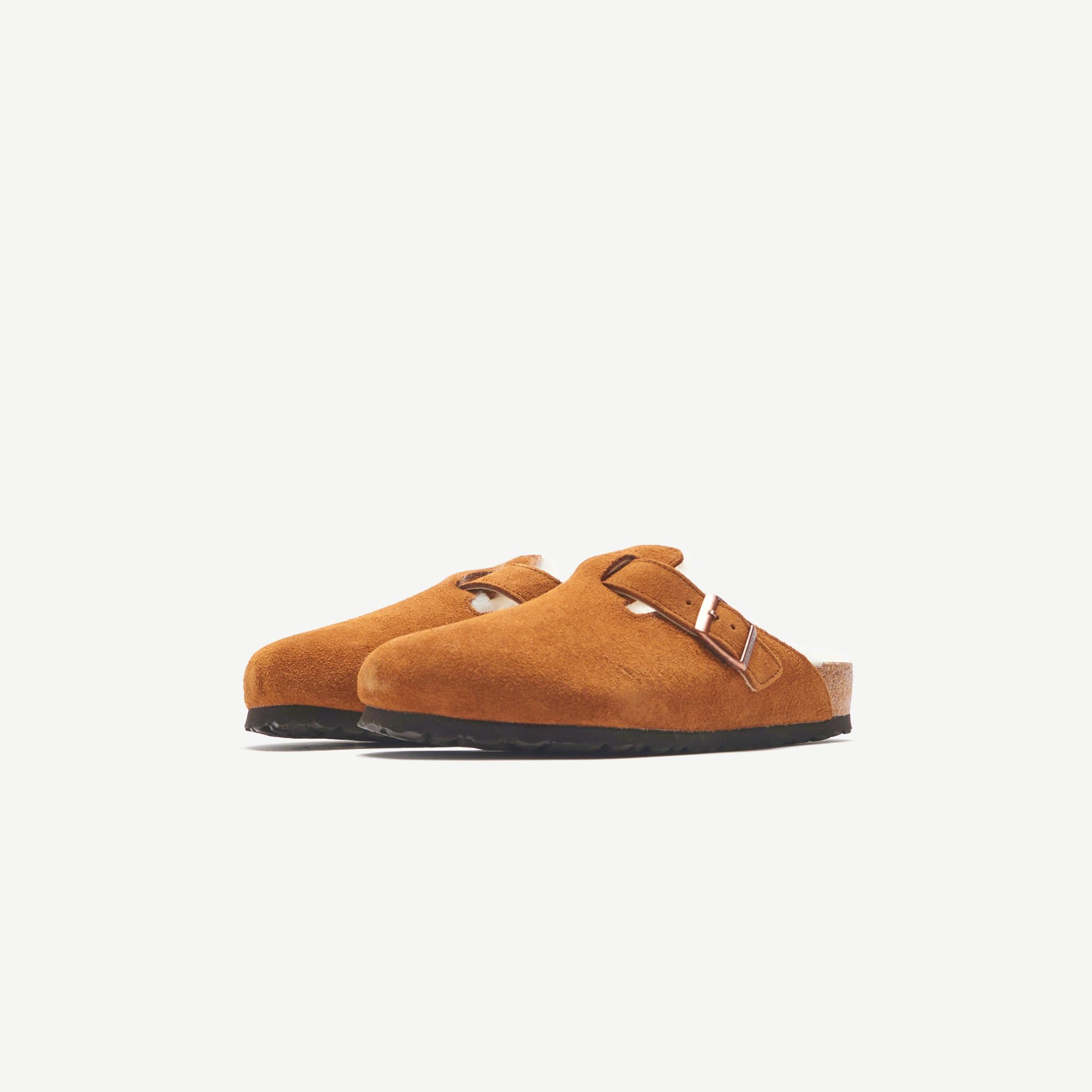 Birkenstock WMNS Boston Shearling - Suede Mink sold by Kith product image thumbnail 2