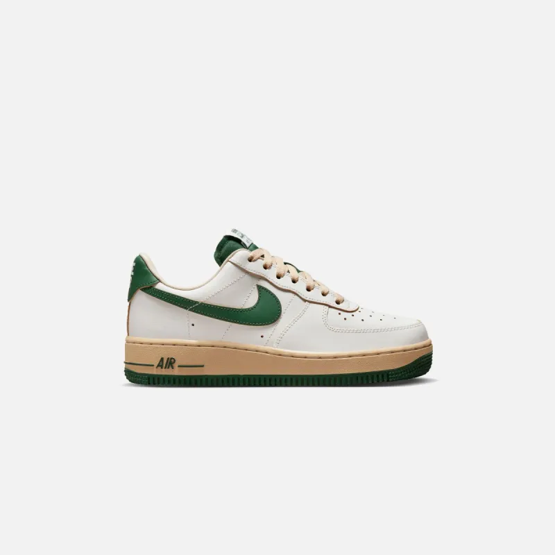 Nike WMNS Air Force 1 `07 LV8 - Sail / Gorge Green / Sesame / Pearl White sold by Kith