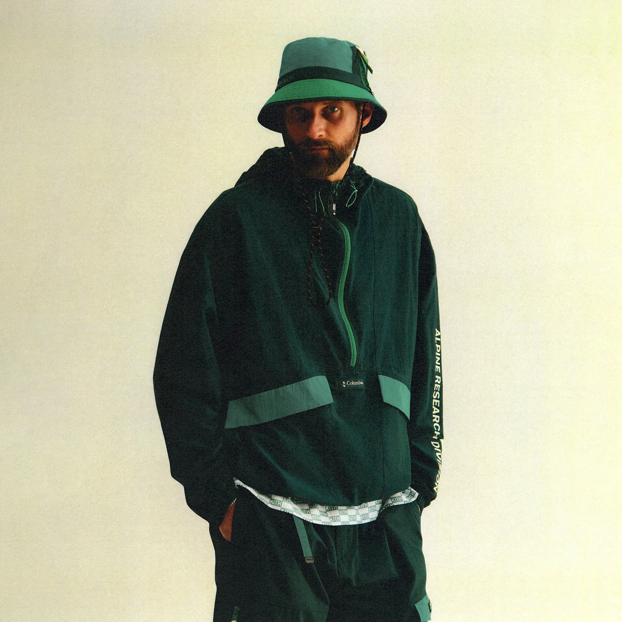 Kith for Columbia Wind Anorak - Midnight Teal sold by Kith product image thumbnail 2