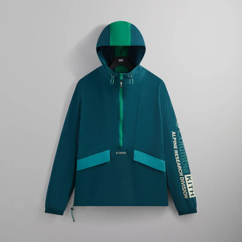 Kith for Columbia Wind Anorak - Midnight Teal made by Kith