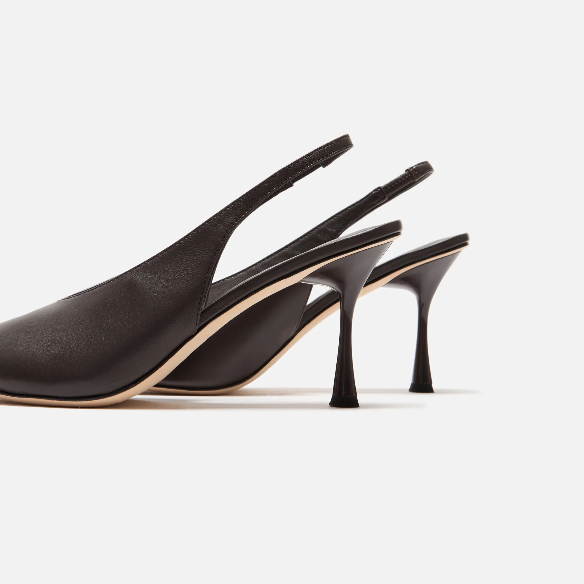 Studio Amelia Razor 90 Slingback - Chocolate sold by Kith product image thumbnail 3