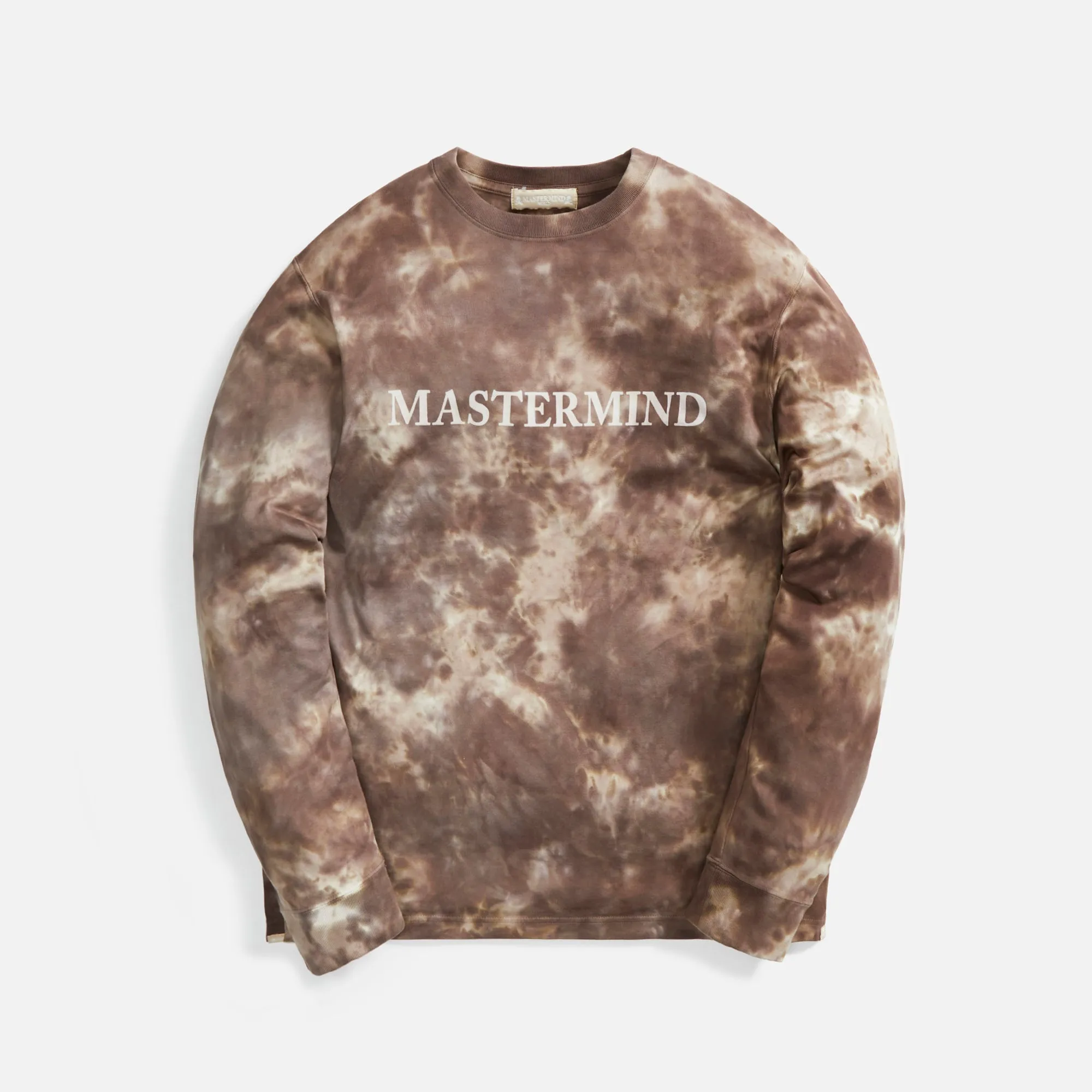 Mastermind Tie Dye L/S Tee - Brown sold by Kith