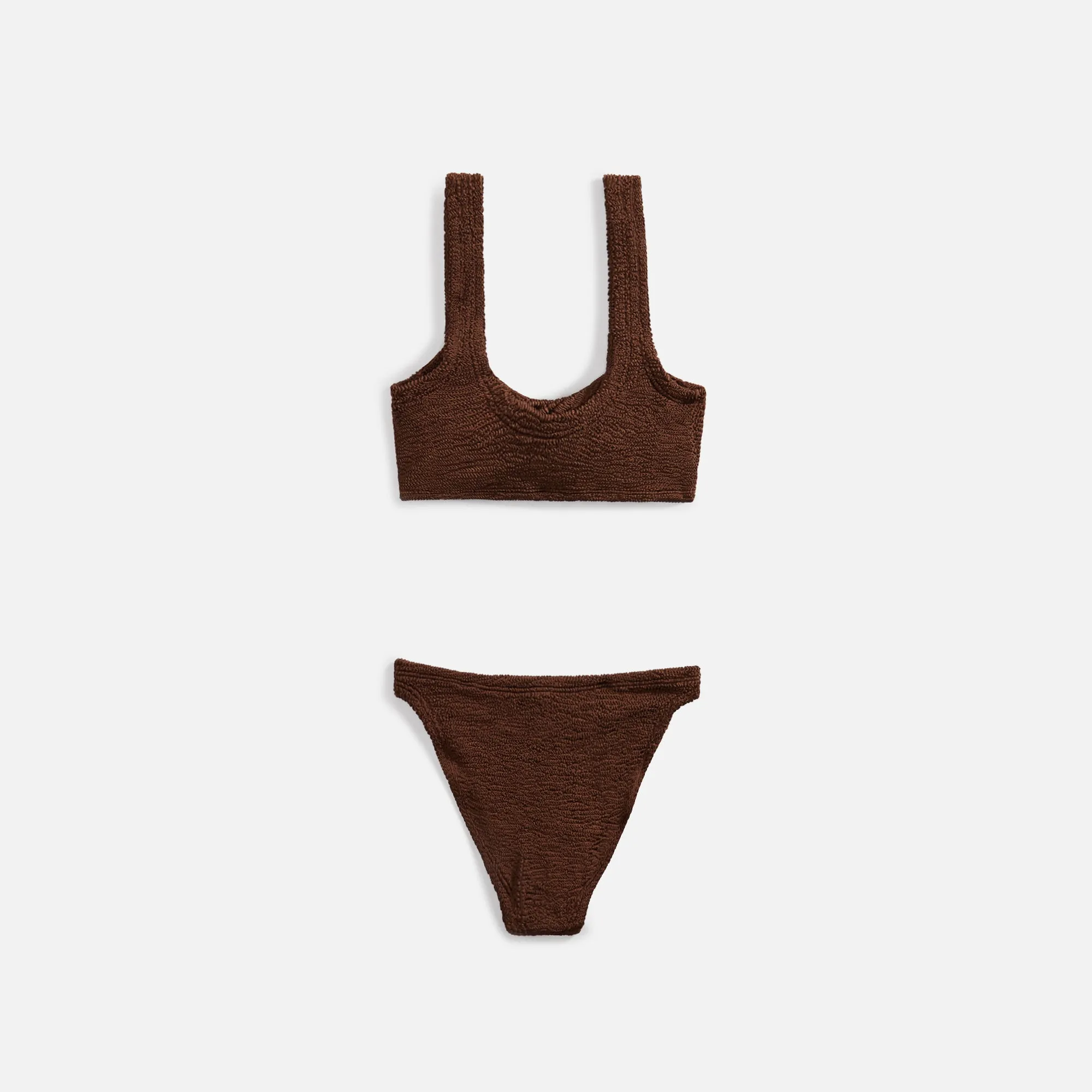 Hunza G Juno Bikini - Metallic Chocolate sold by Kith product image thumbnail 2
