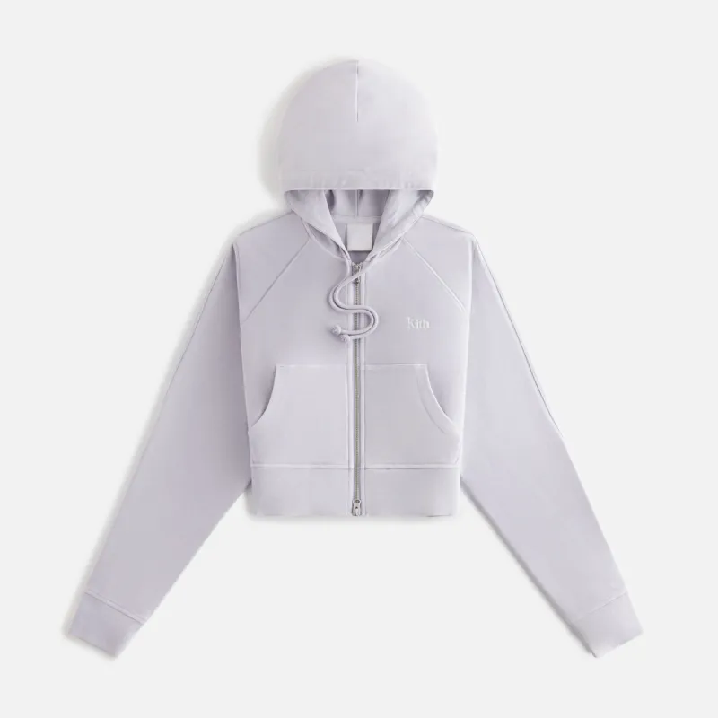 Kith Women Davin Cropped Hoodie - Kyanite sold by Kith