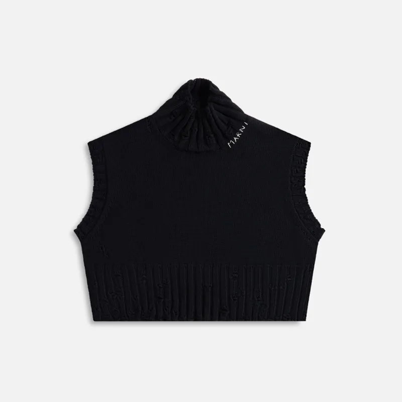 Marni Turtleneck Sweater - Black sold by Kith