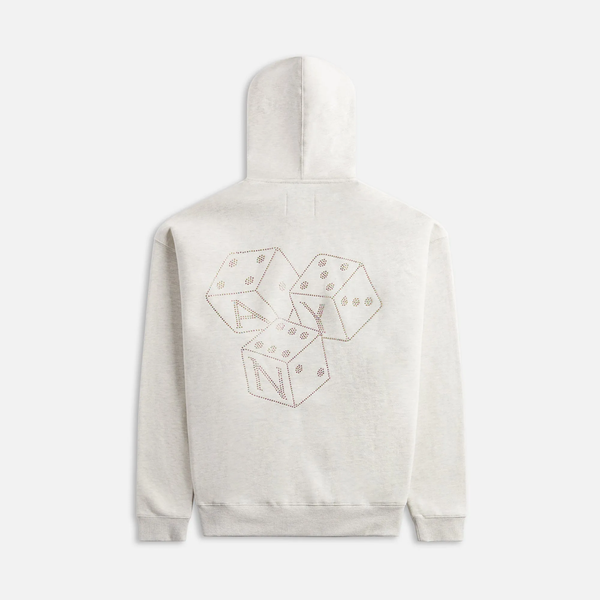 Awake NY Dice Rhinestone Hoodie - Heather Grey sold by Kith product image thumbnail 2