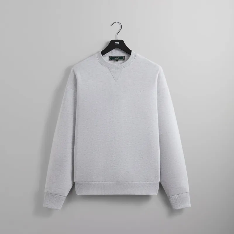 Kith Paisley Nelson Crewneck - Light Heather Grey sold by Kith