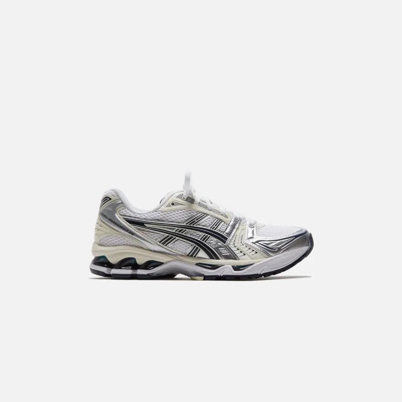 ASICS WMNS Gel-Kayano 14 - White / Midnight sold by Kith