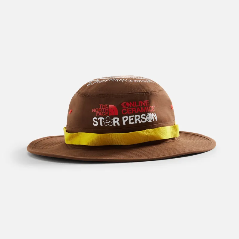 The North Face x Online Ceramics Class V Brimmer Cap - Earth Brown made by The North Face