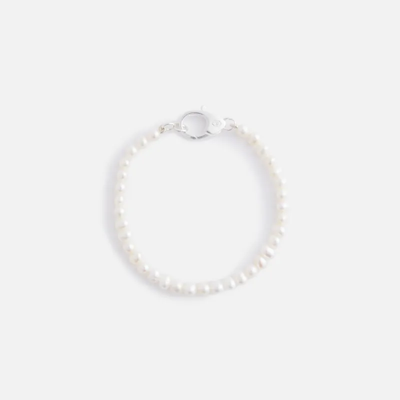 Hatton Labs Pearl Bracelet S - Cream sold by Kith
