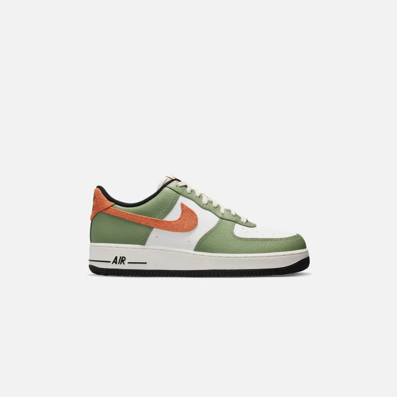 Air Force 1 `07 FM - Oil Green / Safety Orange / White / Sail sold by Kith