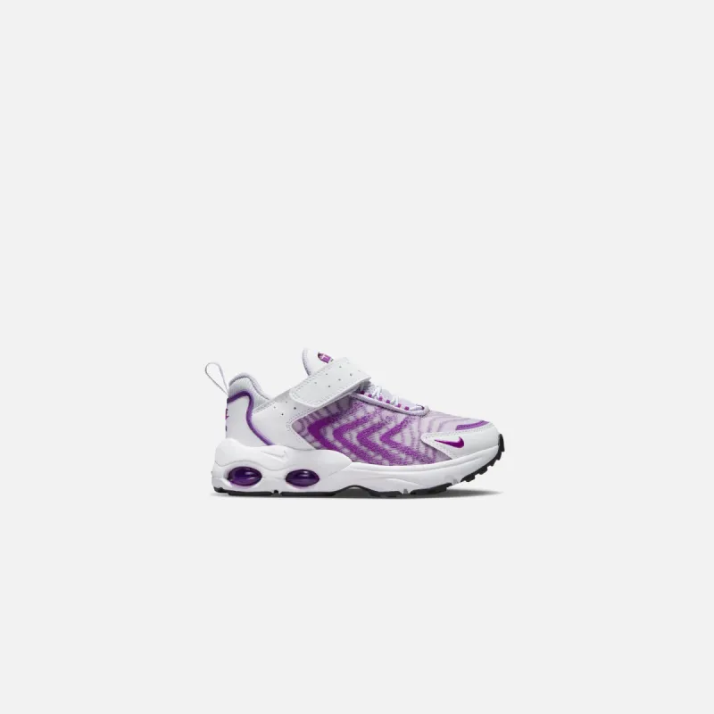 Nike Pre-School Air Max TW - White / Vivid Purple / Pure Platinum sold by Kith
