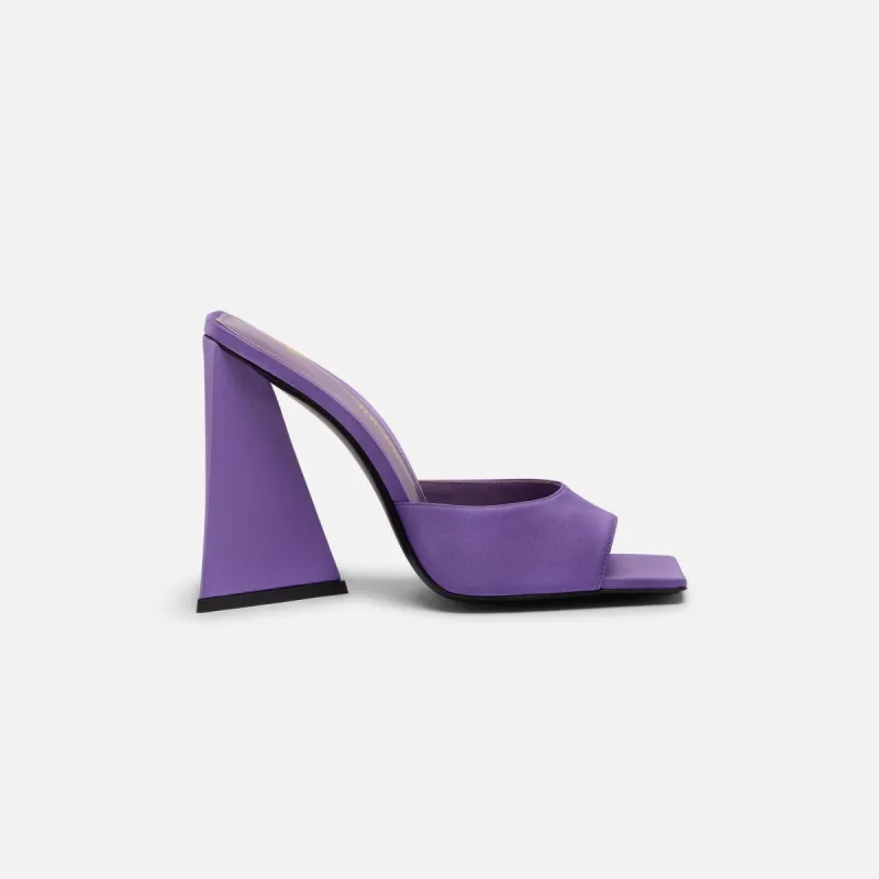 The Attico Devon Mule 115mm - Violet sold by Kith