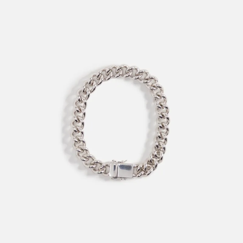 Tom Wood Lou Bracelet Sterling Silver 8.3 - Silver sold by Kith