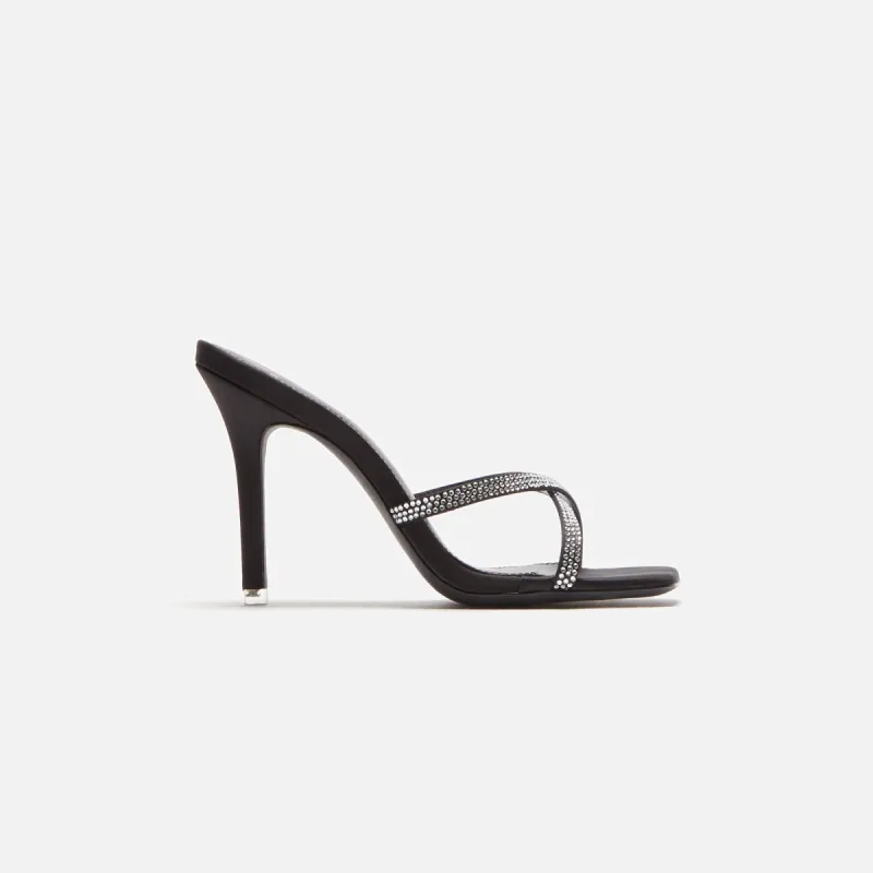 Black Suede Studio Arielle - Black Satin sold by Kith