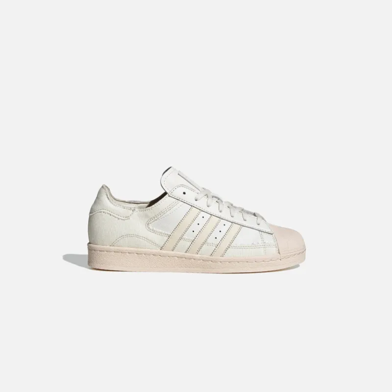 adidas Originals Superstar 82 - Crystal White / Wonder White sold by Kith