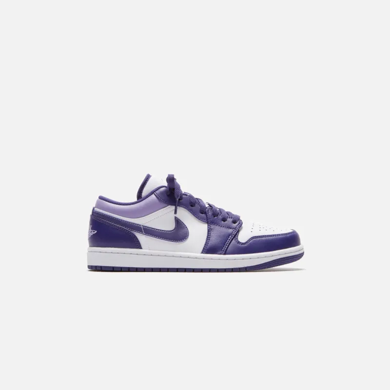 Nike Air Jordan 1 Low - Sky J Purple / White / Sky J Light Purple sold by Kith