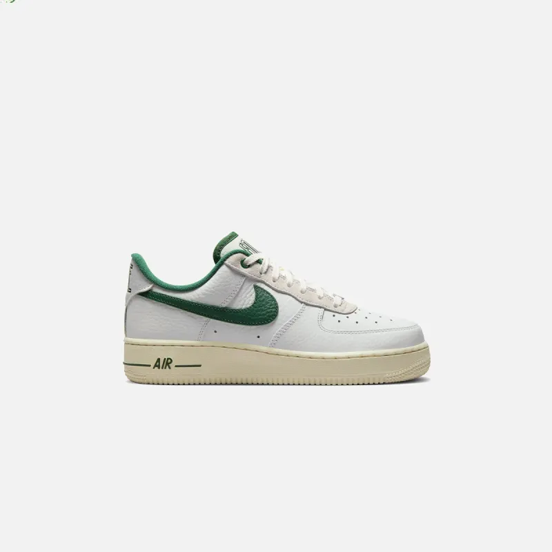 Nike WMNS Air Force 1 `07 LX - Summit White / Gorge Green / White sold by Kith