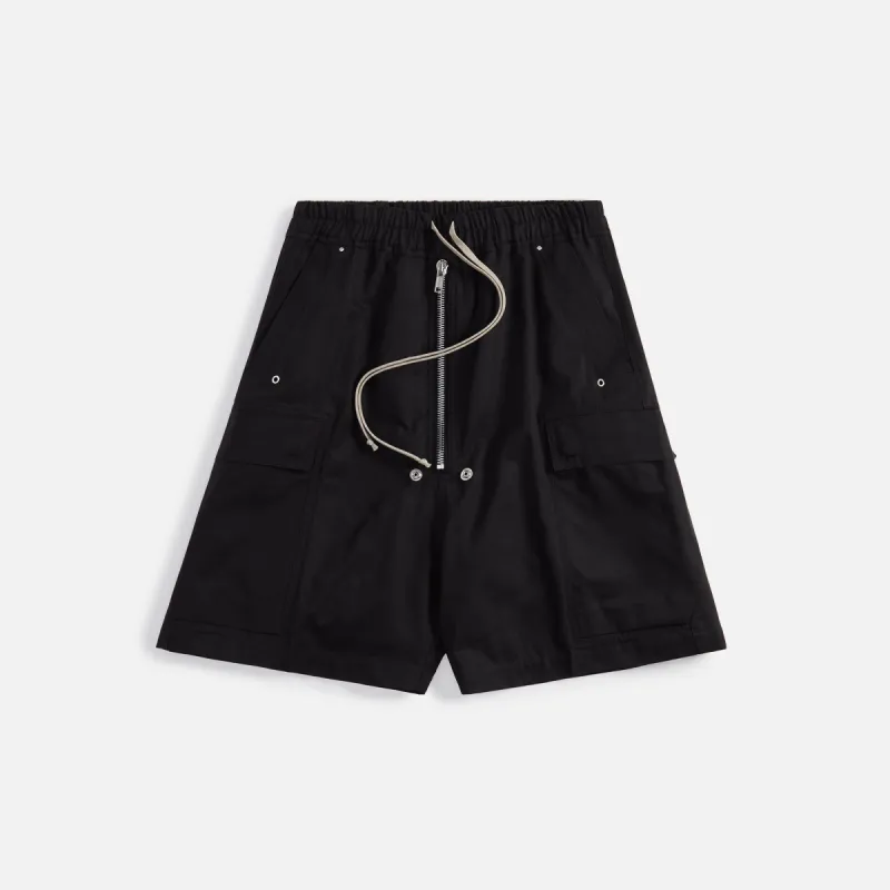 Rick Owens Cargobela Shorts - Black sold by Kith