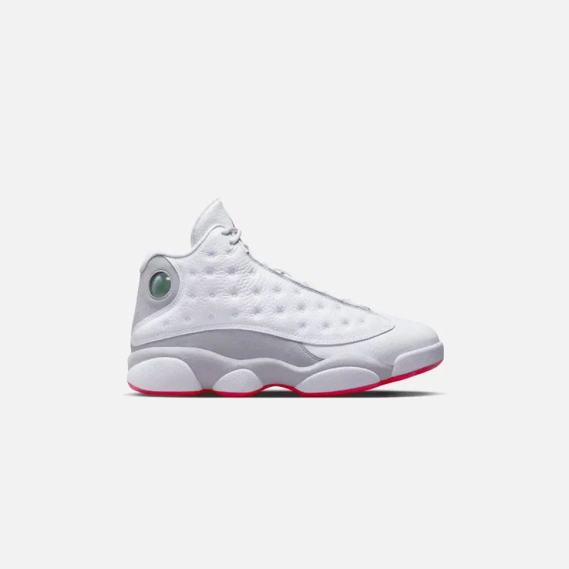 Nike Air Jordan 13 Retro - White / True Red / Wolf Grey sold by Kith