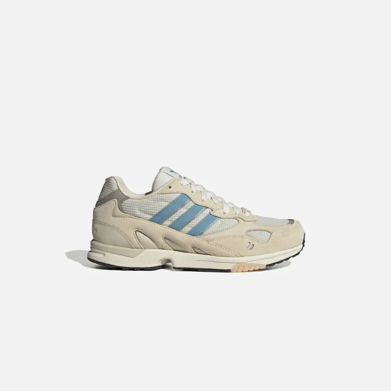 adidas Torsion Runner - Core White / Preloved Blue / Wonder White sold by Kith