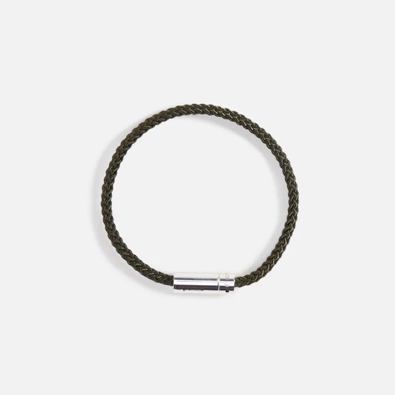 Le Gramme 7g Nato Cable Bracelet - Kahki sold by Kith