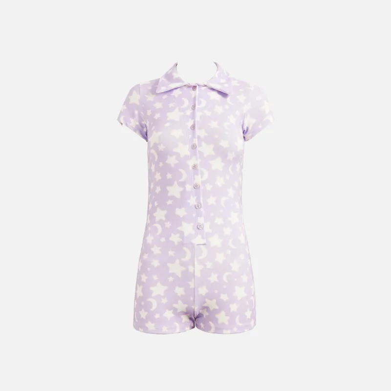 Frankies Bikinis Rose Terry Romper - Luna sold by Kith