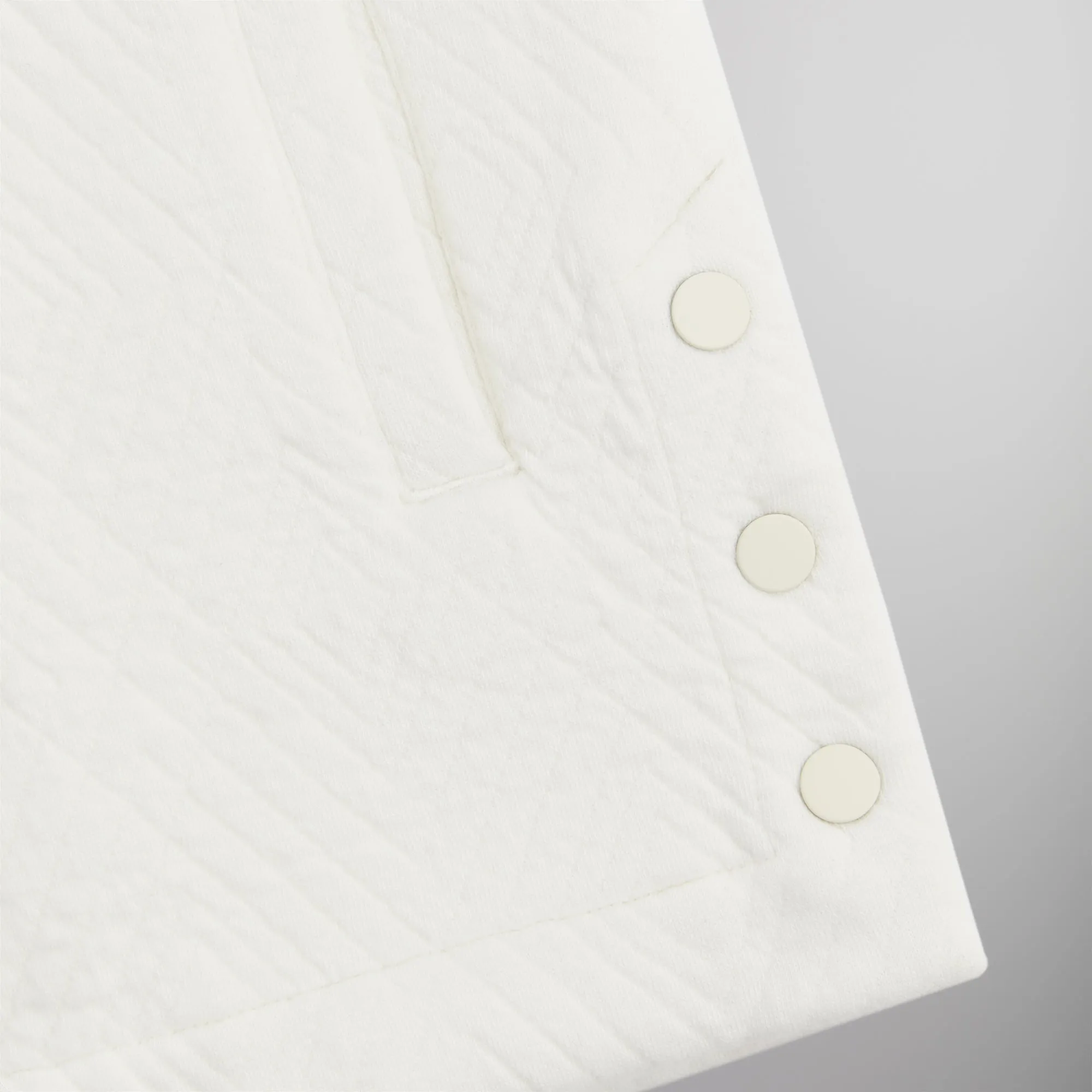 Kith Quilted Interlock Ginza Shirt - Sandrift sold by Kith product image thumbnail 4