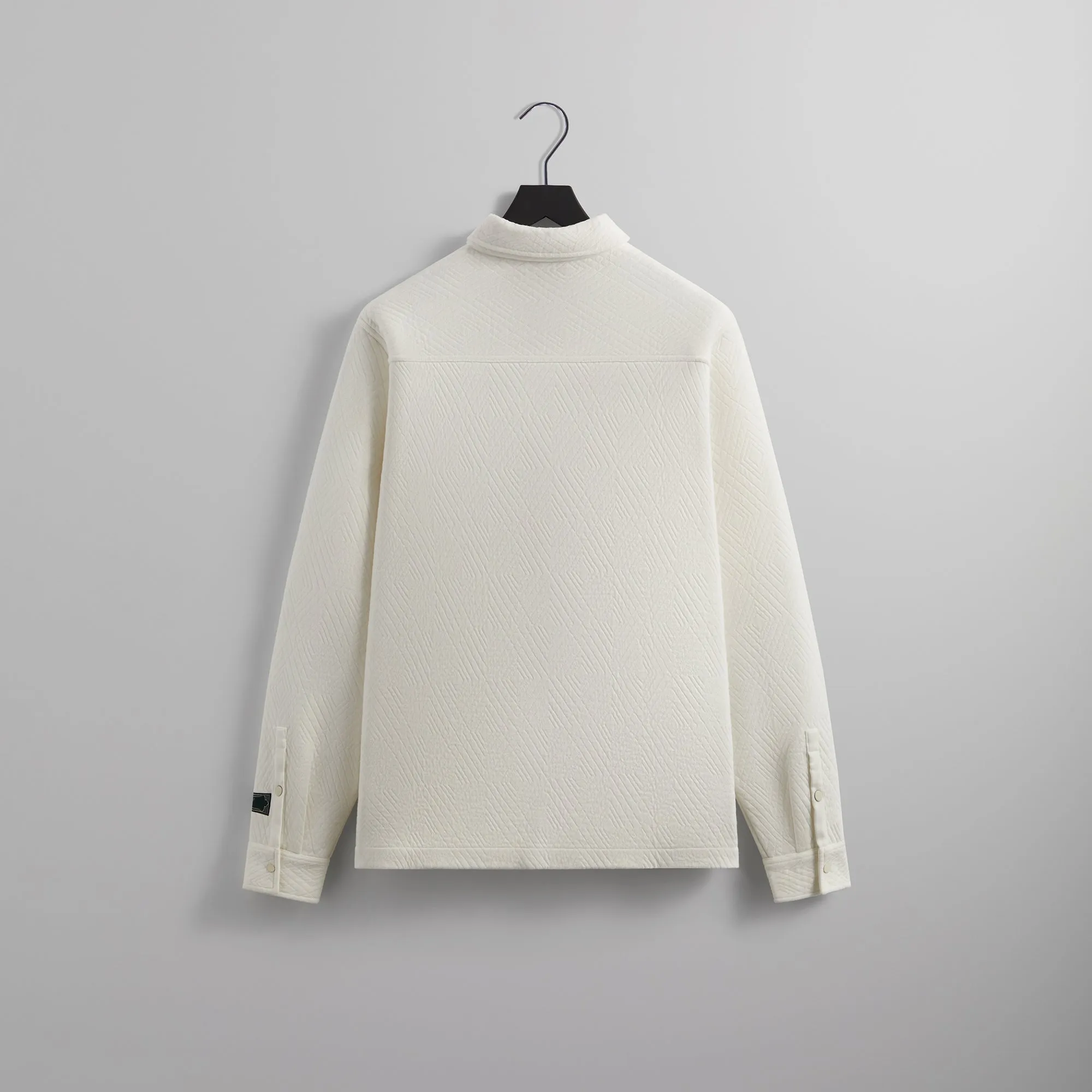 Kith Quilted Interlock Ginza Shirt - Sandrift sold by Kith product image thumbnail 2
