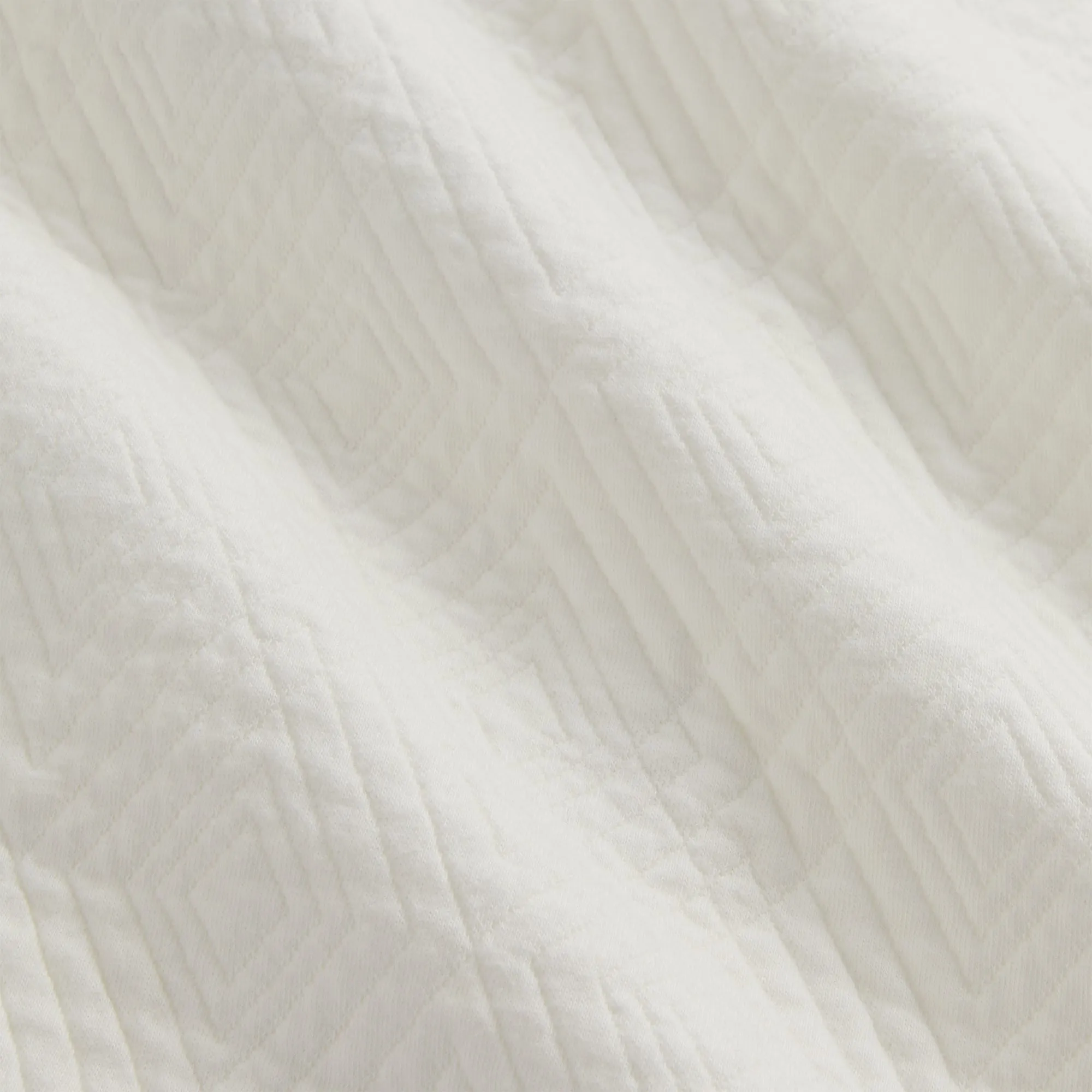 Kith Quilted Interlock Ginza Shirt - Sandrift sold by Kith product image thumbnail 5