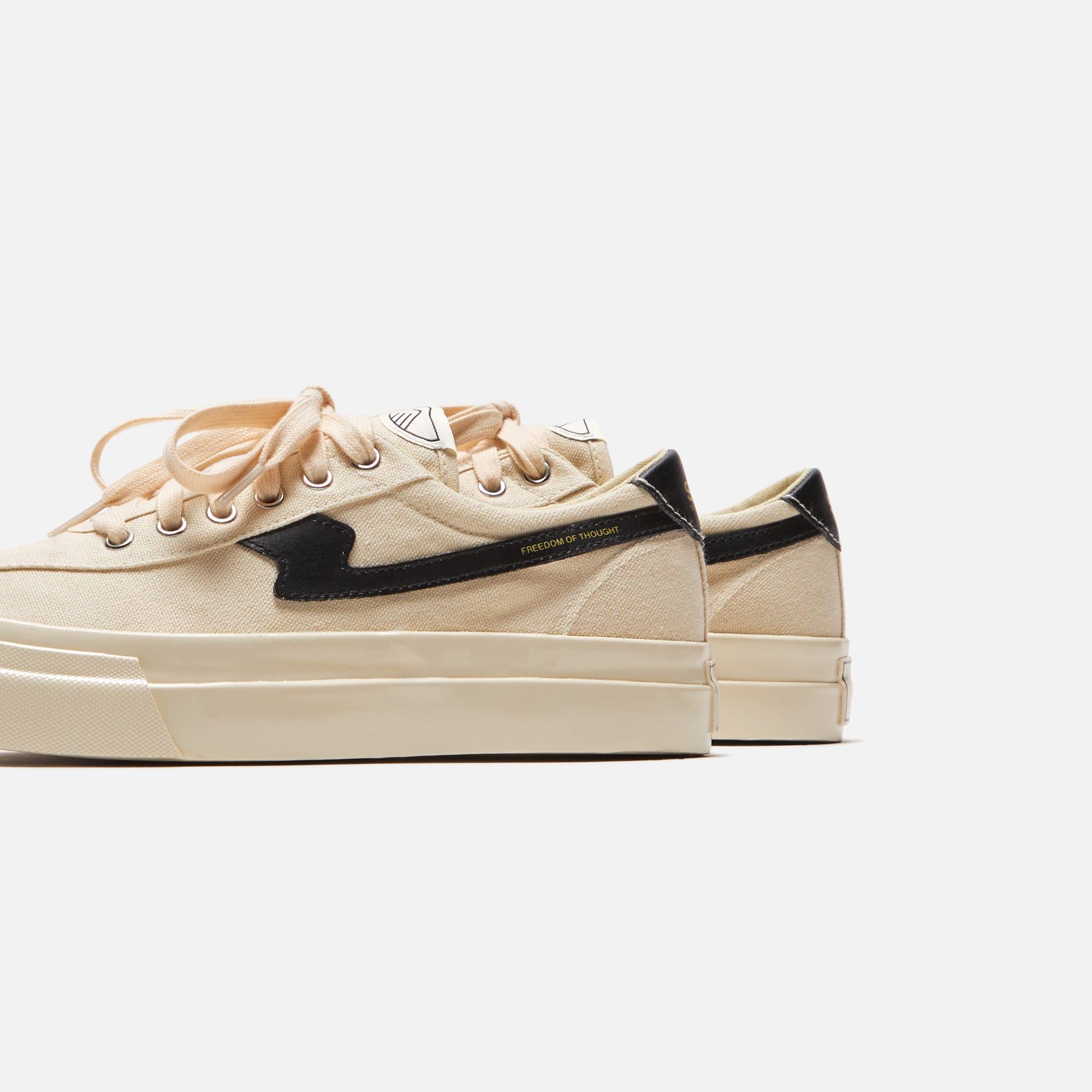 Stepney Workers Club Dellow S-Strike Canvas - Ecru / Black sold by Kith product image thumbnail 3