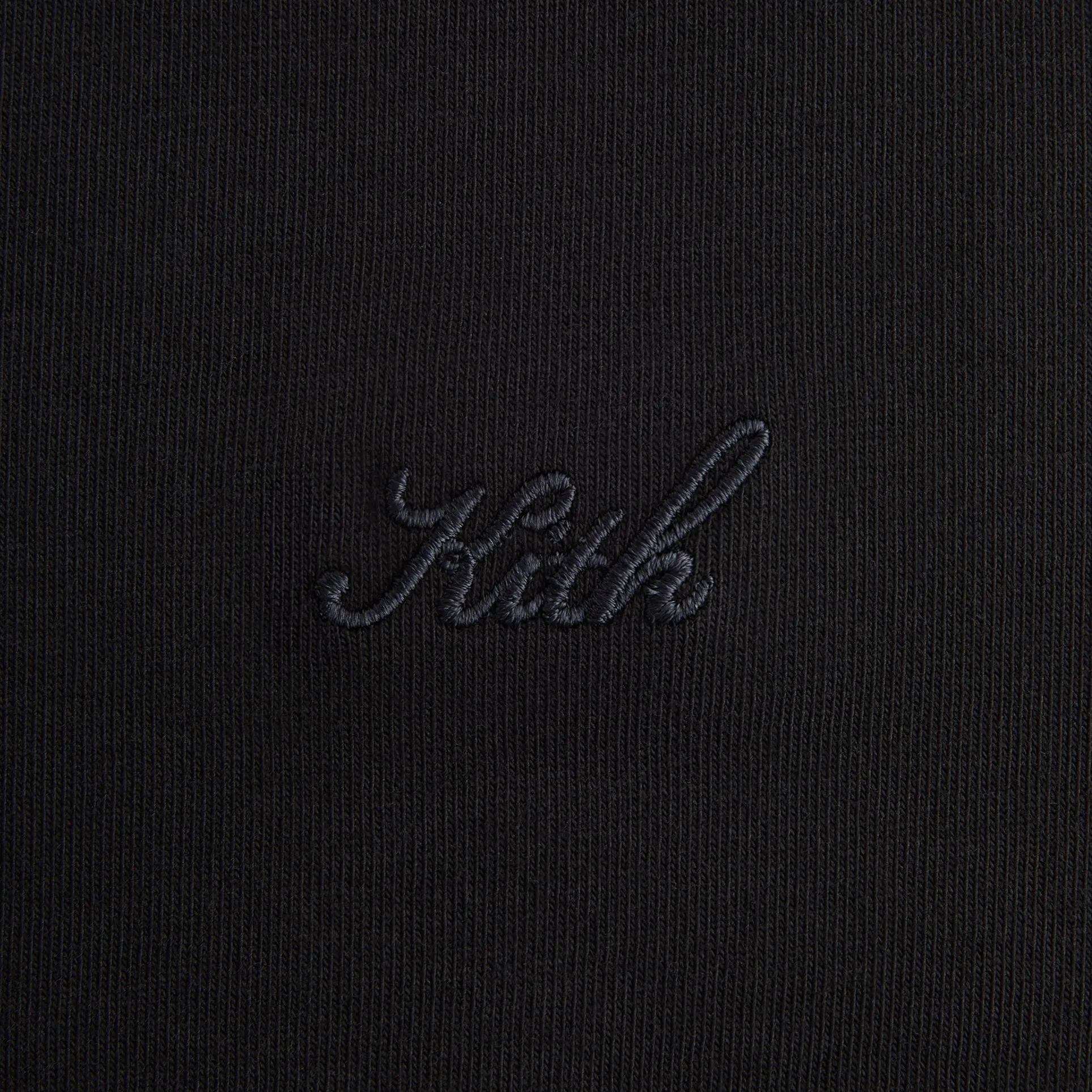 Kith Women Fei Cropped Tee - Black sold by Kith product image thumbnail 4