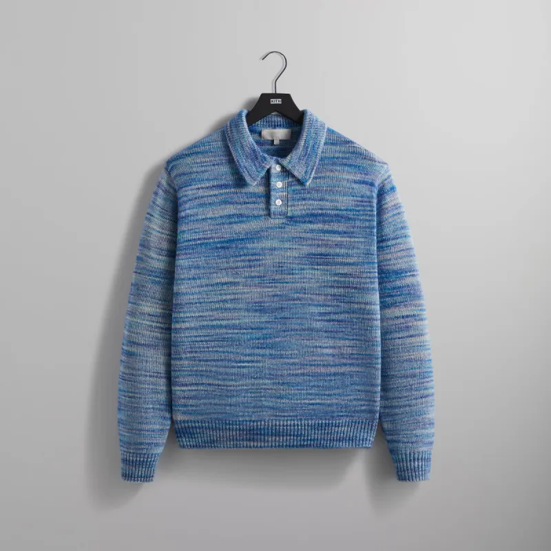 Kith Space Dye Harmon Rugby Pullover - Scent sold by Kith