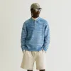 Kith Space Dye Harmon Rugby Pullover - Scent sold by Kith
